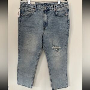 3 for $30 👖 H&M Slim Straight High Waist Ankle Jeans Sz 16 NWT